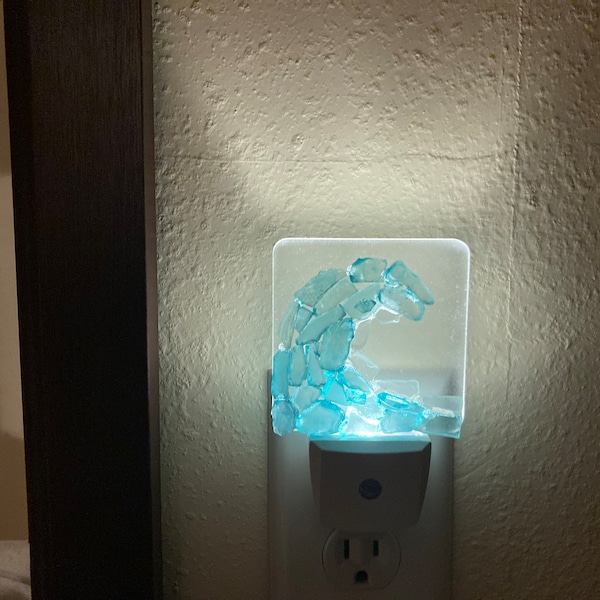 Glass Night Light - Etsy