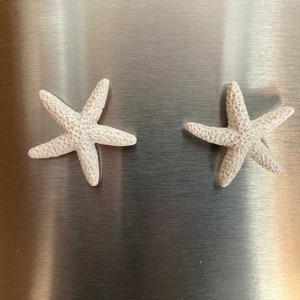 Beach Resin Starfish Magnets