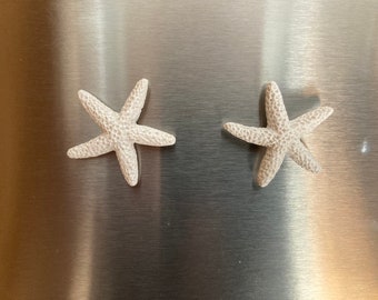 Beach Resin Starfish Magnets