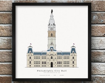 Philadelphia City Hall Print