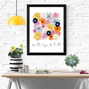 For The Hope Of It All - Swiftie Wall Art - Digital Download