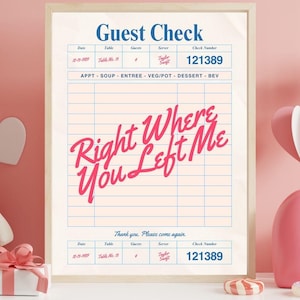 Right Where You Left Me - Swiftie Wall Art - Digital Download