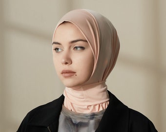 Sport Hijab, Geschenk für Mama, Melon Hijab Schal, Instant Hijab, einfach Hijab, Haarschal, Kopftuch, Designer Schal