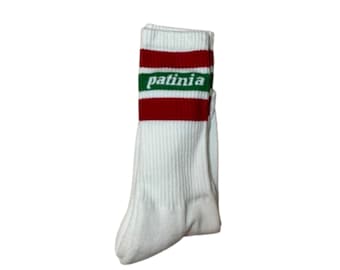 Patinia Christmas Stripes Greek Cotton Socks