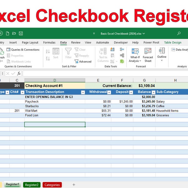 Descargar Registro de Chequeras en Excel