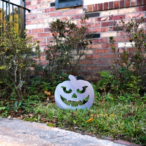 Weathering Steel Pumpkin Decor, Metal Halloween Yard Decoration, Garden Decor, More Designs