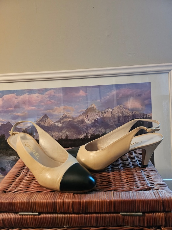 Vintage Chanel Heels Size 9 - Etsy