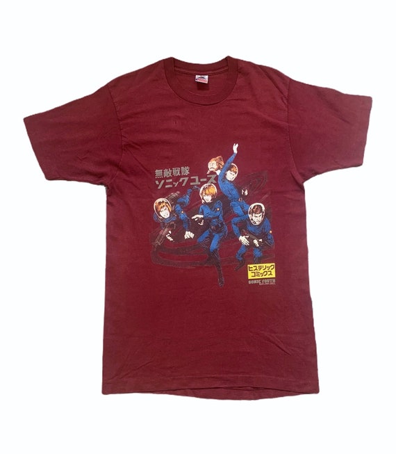 Vintage 90s Sonic Youth Astronaut Band Grunge Shirt