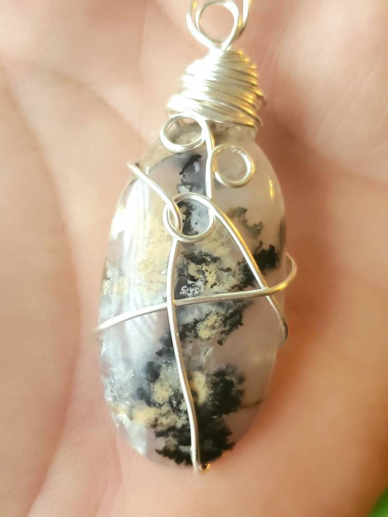 Dendritic Agate Necklace