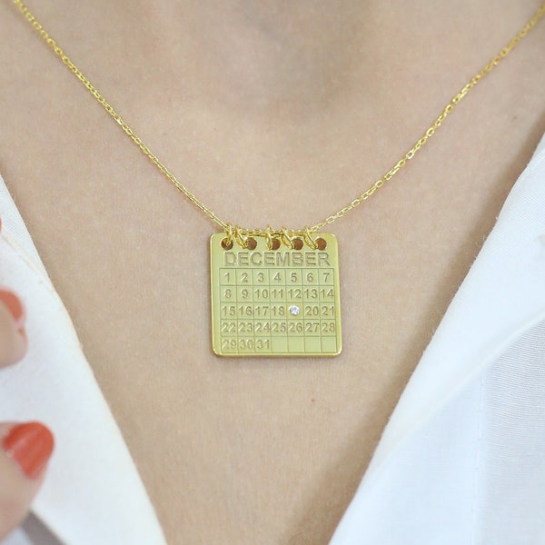 Birthstone Calendar Etsy