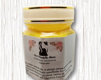 Ayurvedic Herbal Hair Growth Butter: Conditioning for Natural & Processed Hair