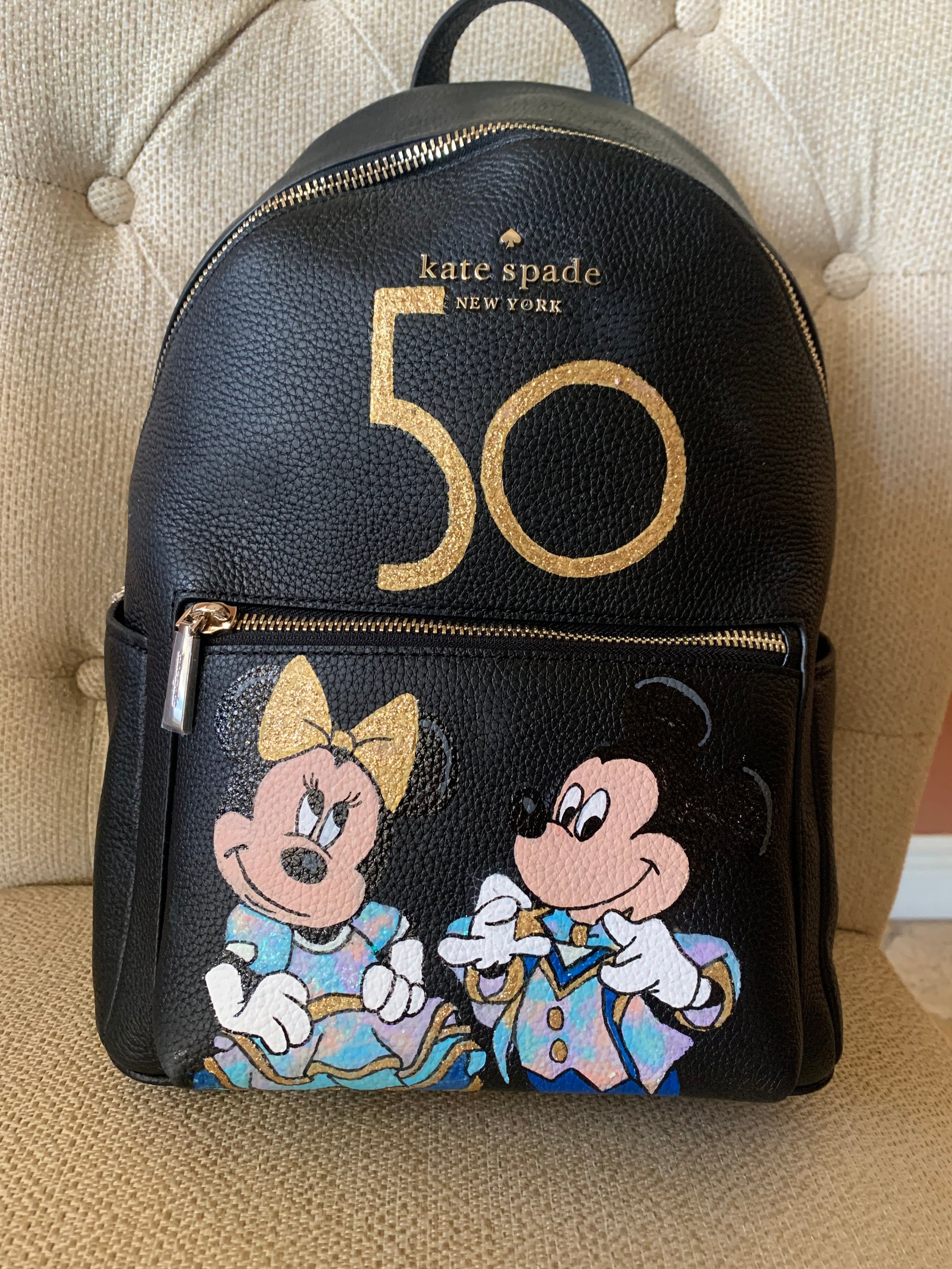 New Disney x Kate Spade Sylvia Minnie Mouse Mini Dome Satchel