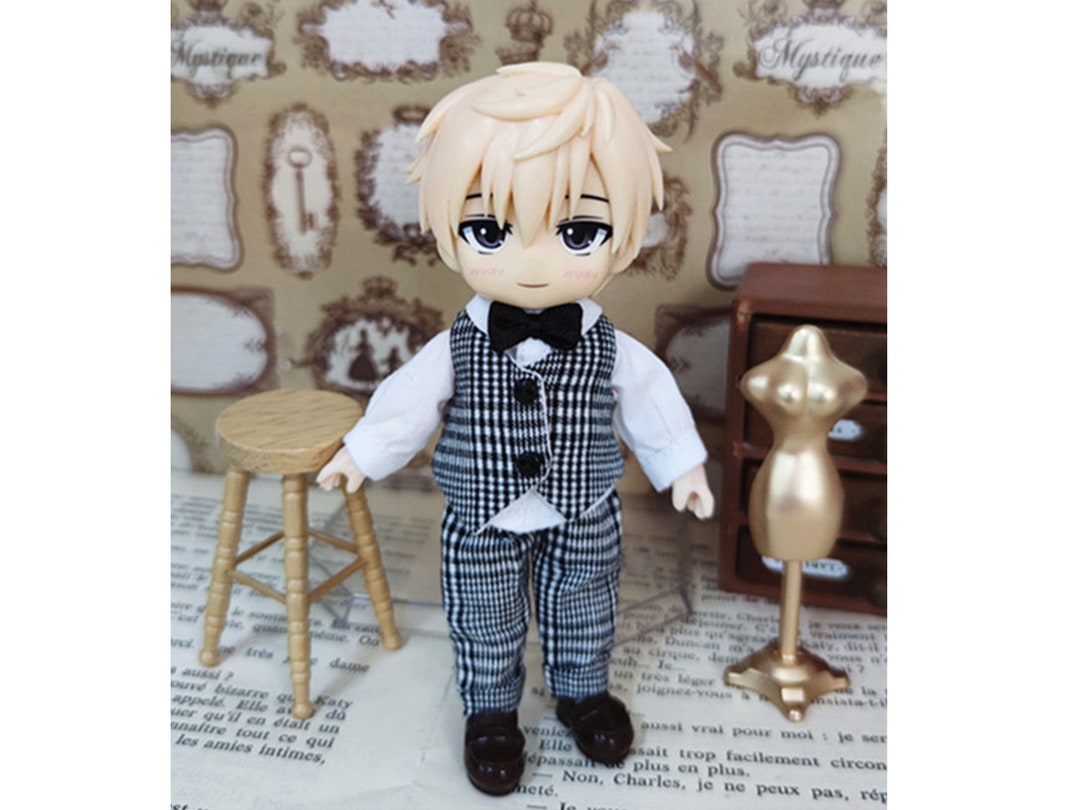 Nendoroid Doll Clothing 3pces Shirt Vest Pants Ob11 Doll Molly Etsy