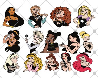 Free Free 264 Punk Disney Princess Svg SVG PNG EPS DXF File