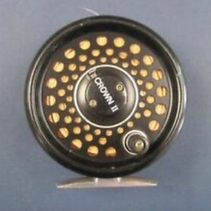 SOLD! – Orvis Battenkill Large Arbour II Fly Reel – Model 01-E1-61 c/w  Cortland 333 WF5 Fly Line, Original Box & Pouch – EXCELLENT CONDITION! –  $160 – The First Cast –
