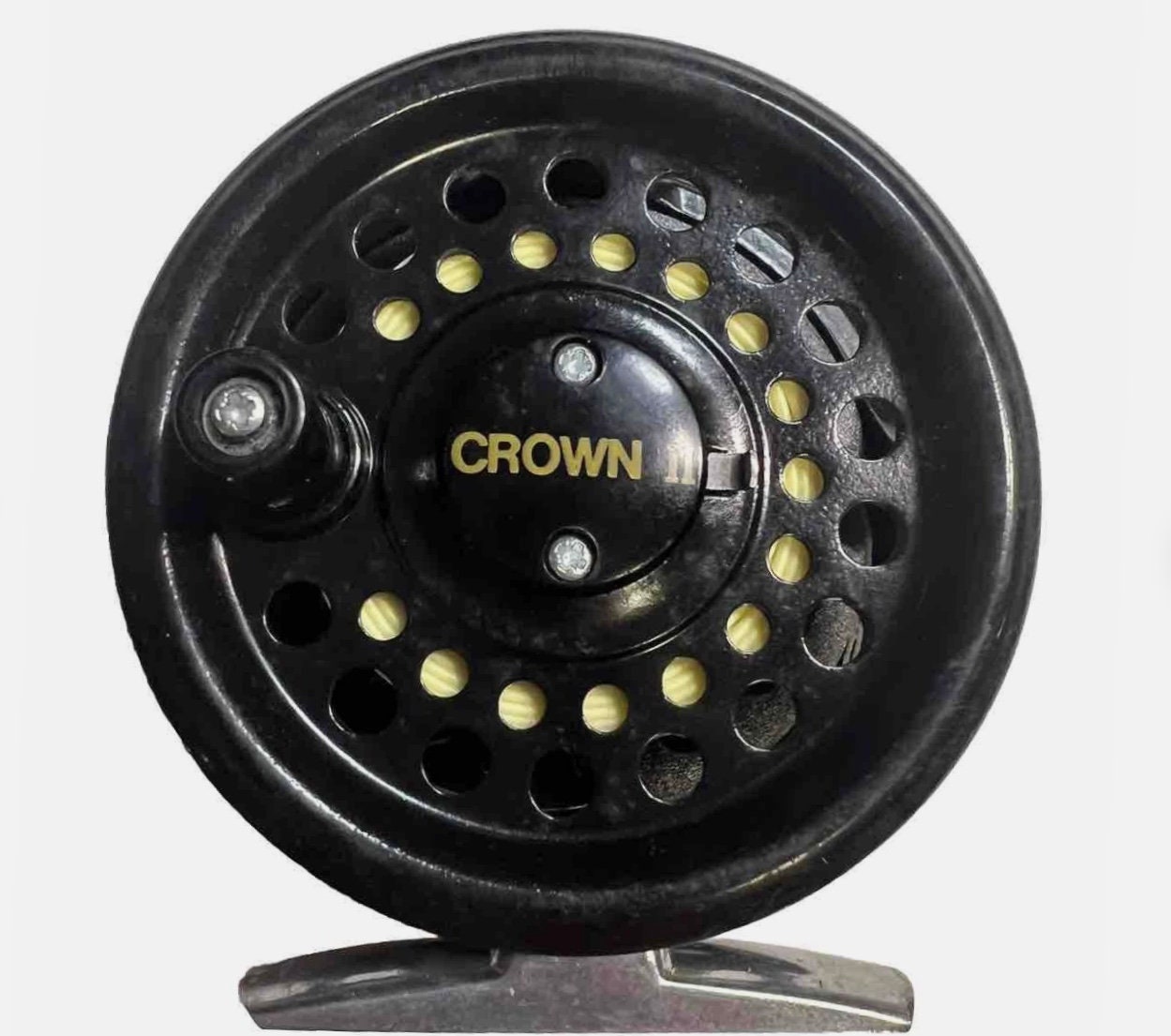 Pre-owned Cortland Small 40 Yard Crown Ll Fly Reel With Line and