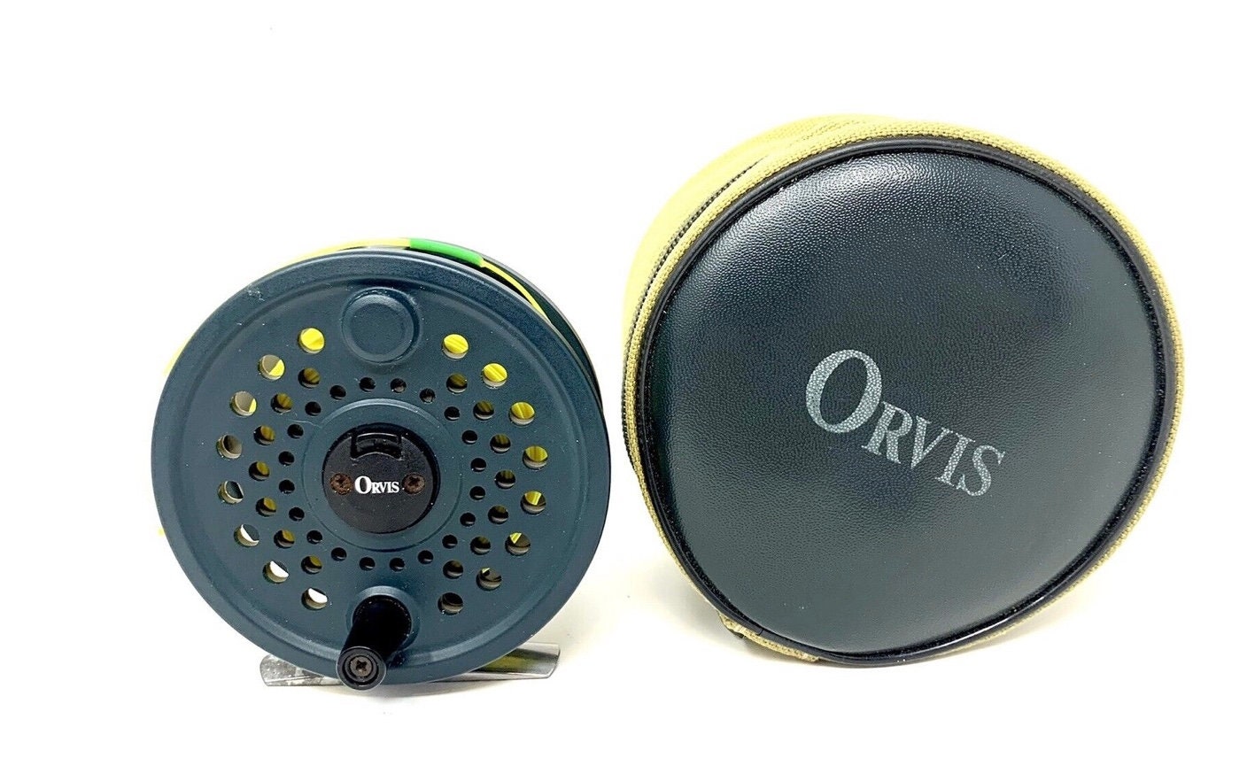 Vintage Orvis Rocky Mountain 5/6 Fly Reel With Clamshell Case 