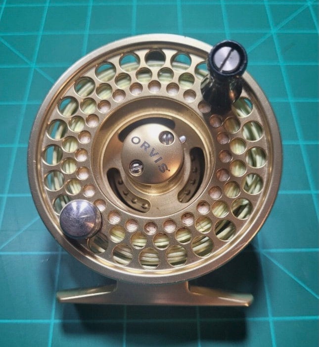 Vintage Orvis Access Mid Arbor ll Fly Reel w/Fly Line