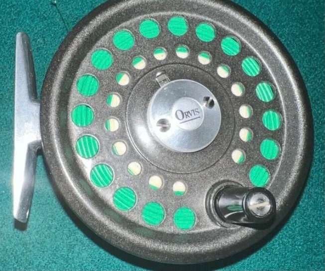 Pre-owned Orvis Madison Lll Fly Reel W/fly Line 