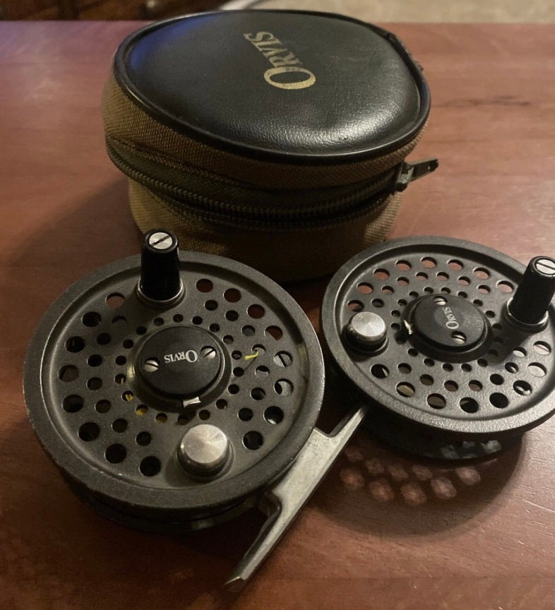 Vintage Orvis 5/6 Battenkill Fly Reel With Extra Spool 