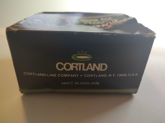 Vintage Large Cortland Crown Ll Fly Reel With Original Box. 
