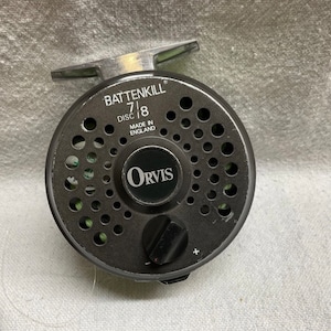 Vintage Orvis Battenkill 7/8 Disc Fly Reel and Orvis Clamshell Case -   Canada