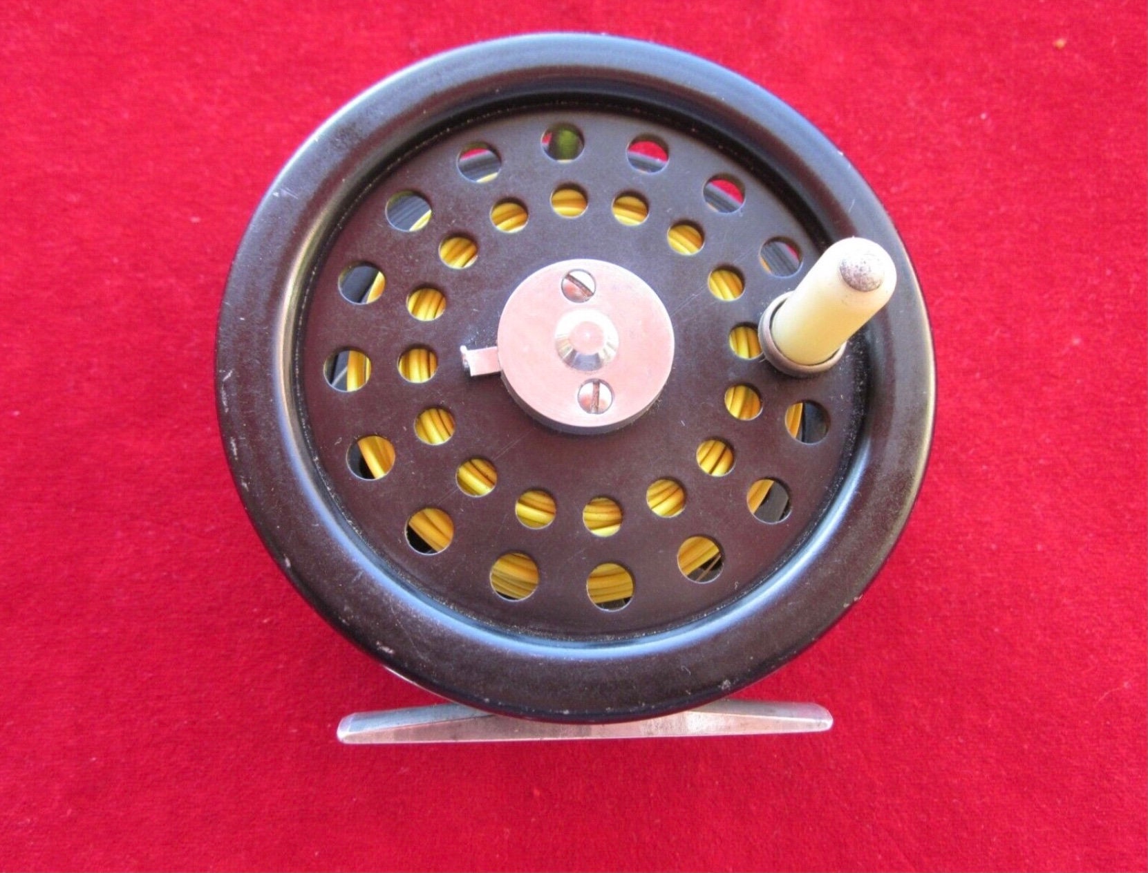 Vintage Orvis Green Mountain l Fly Reel w/Fly Line