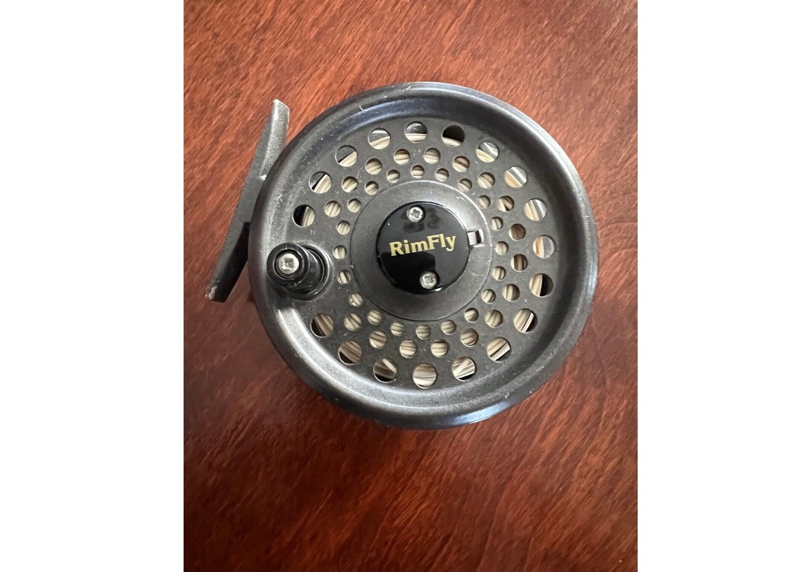 Vintage Cortland Medium Rimfly Fly Reel with Fly line