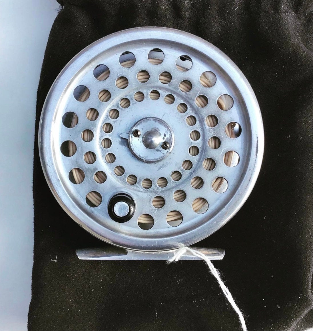 Vintage Hardy Marquis 7 Fly Reel With Cloth Bag - Etsy