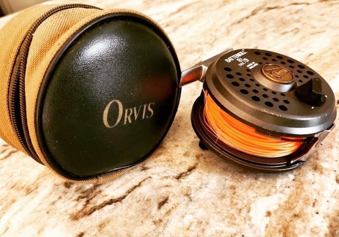 Buy Vintage Orvis Battenkill 8/9 Fly Reel With Orvis Clamshell Case 2  Online in India 