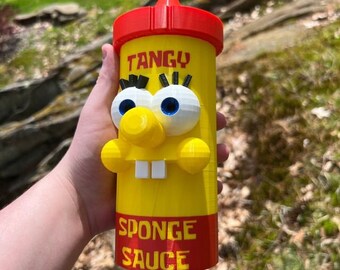 Sponge Sauce Water Bottle Holder from Spongebob