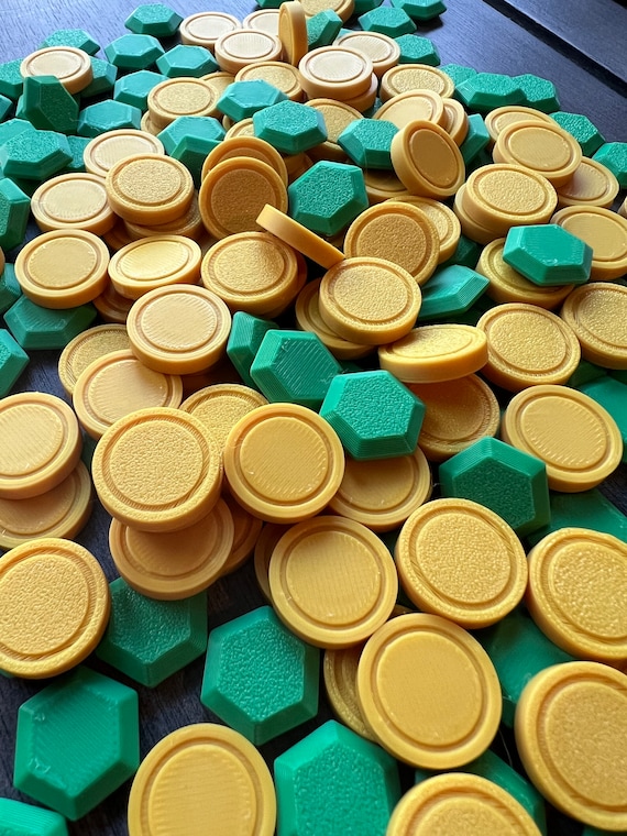 Clash Royale Inspired Gems and Coins