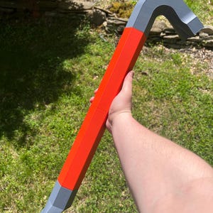 Half-Life Inspired Crowbar Replica Assembly Kit - 25.5 Inches in Length Life Size