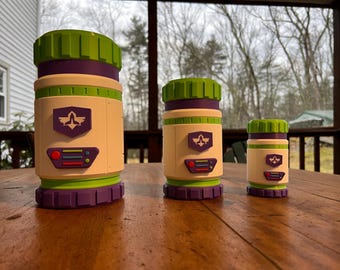 Space Ranger Canister Container All Sizes