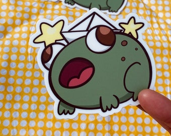 Cute Frog Sticker