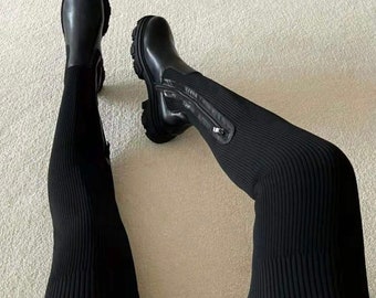 Tasia’s Thigh High Comfortable Boots