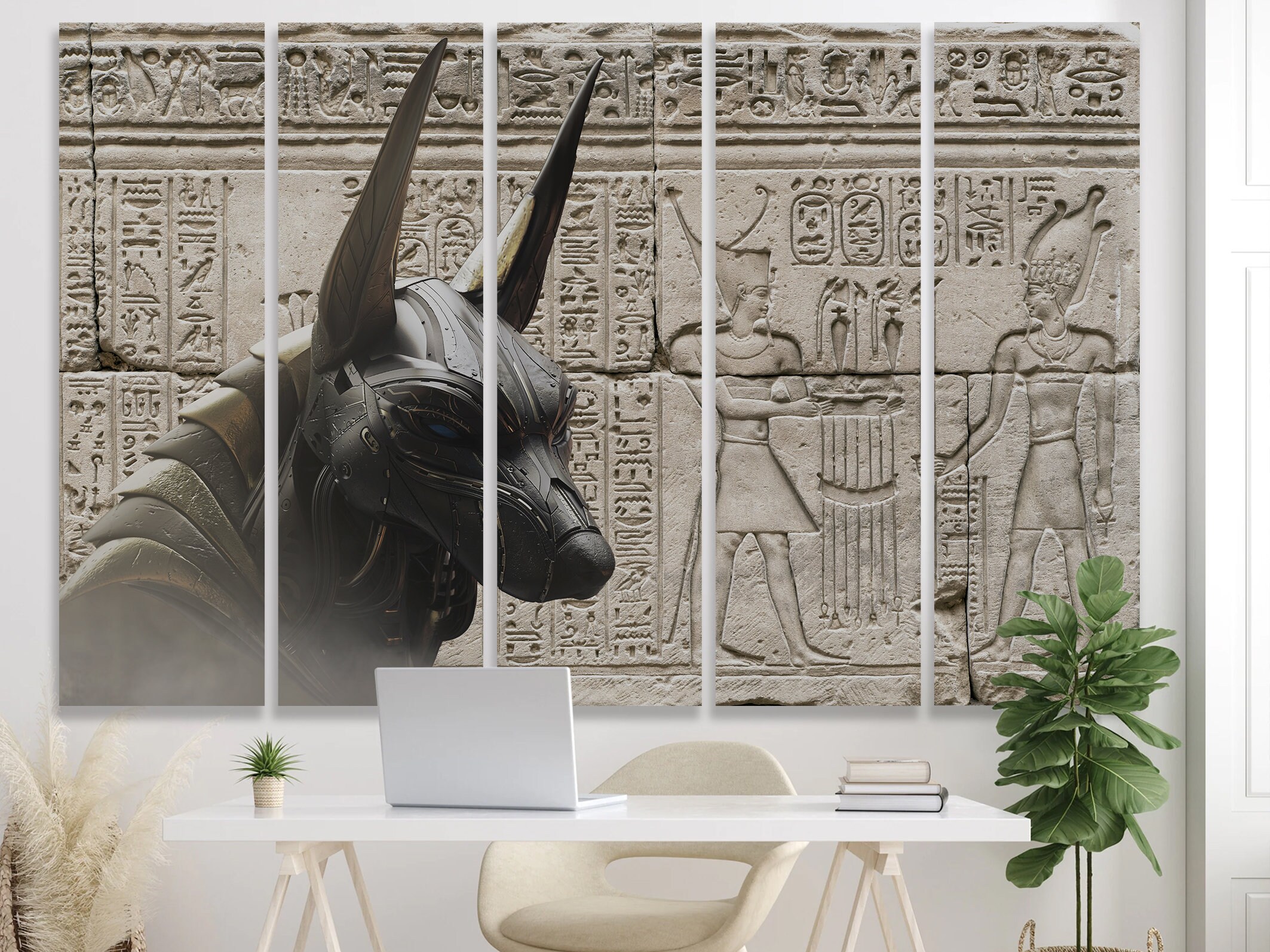 egyptian hieroglyphics wall art