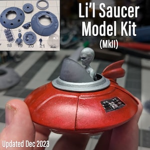 Li'l Saucer Model Kit - Alien UFO Mk II (updated)