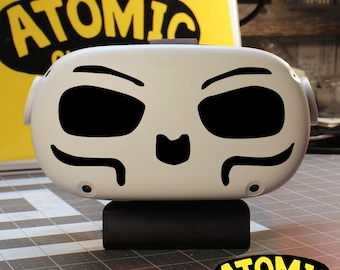 Skull Decal For Quest 2 VR Headset, Laptops, Cars and More! Free Shipping in the US