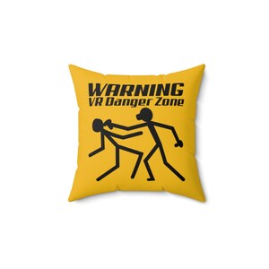 VR Danger Zone Pillow