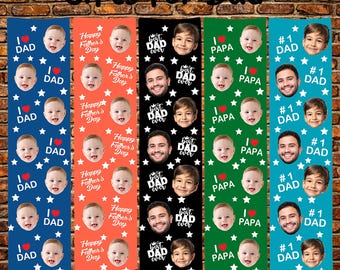 Personalized Face Socks for Dad: Custom Photo Gift