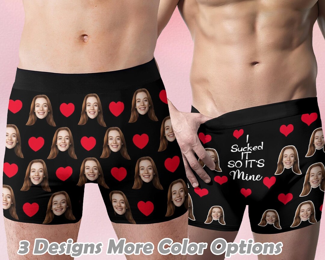 Custom Briefs Custom Face Boxer Briefs, Custom Boxers With Face, Personalized Gift ...
