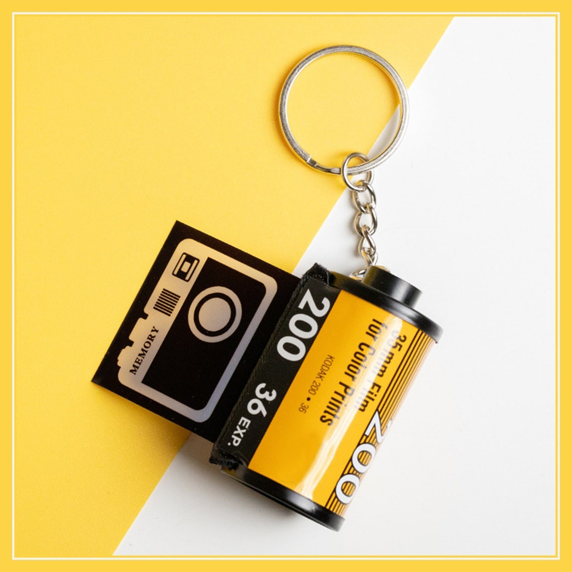 Personalized Photo Film Roll Keychain Custom Picture Reel Etsy