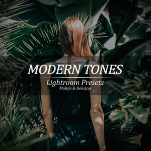 Modern Tones Lightroom Presets: 20 Photo Enhancers for Instagram and All Lighting Conditions | Mobile & Desktop Use
