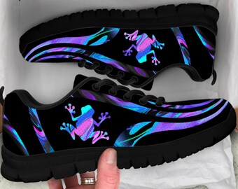 printed canvas shoes