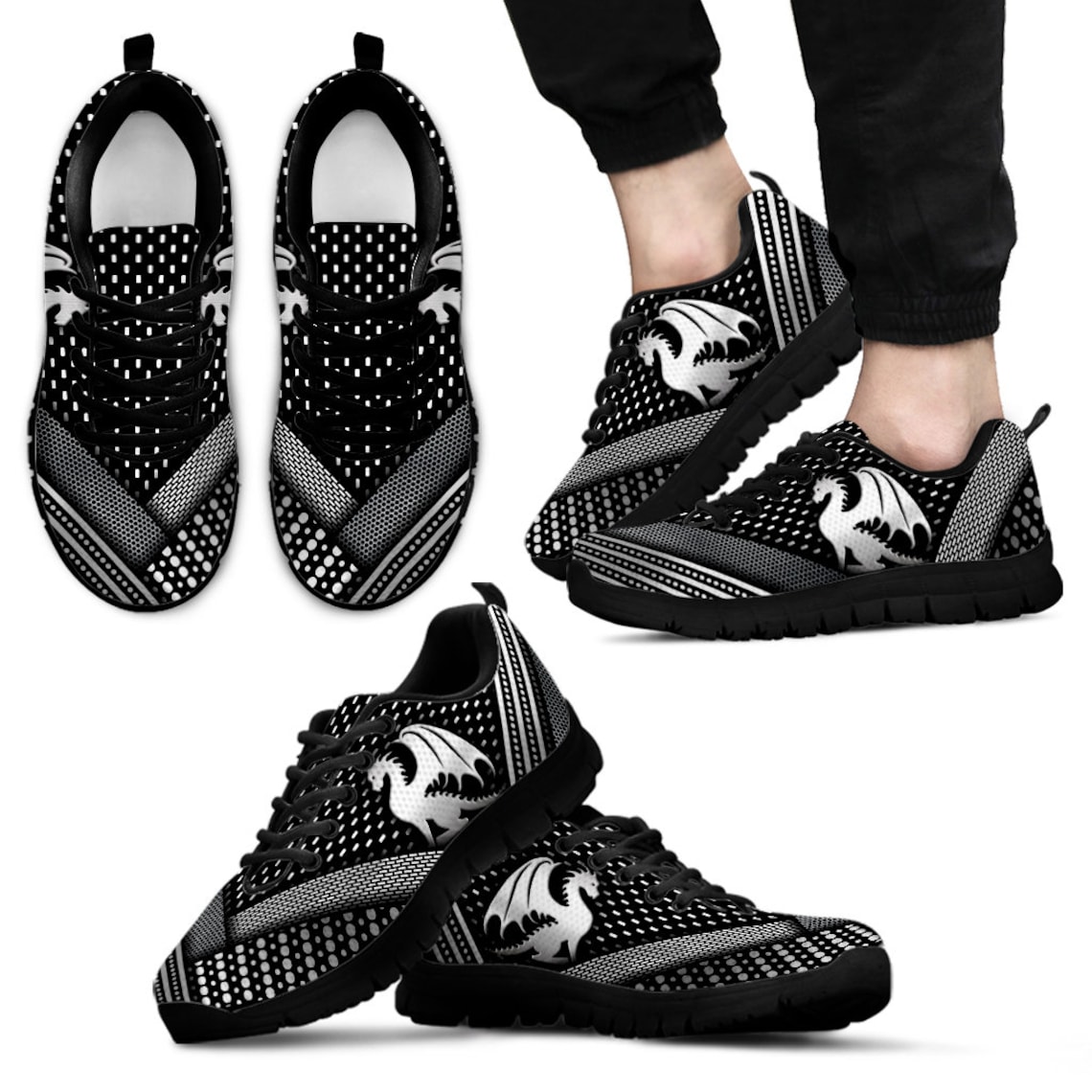 custom dragon shoes