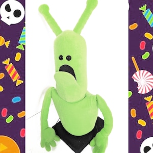 Green Alien Puppet