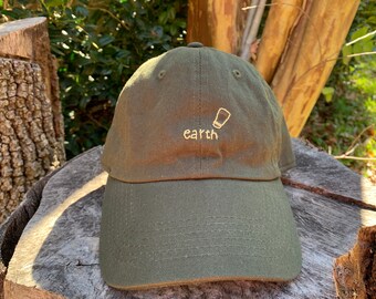 Embroidered Hat, Salt of the Earth, Bible Verse Hat, Hand Embroidered