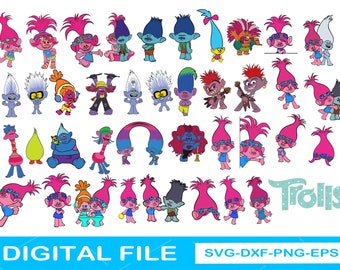 Download Princess Poppy Svg Etsy