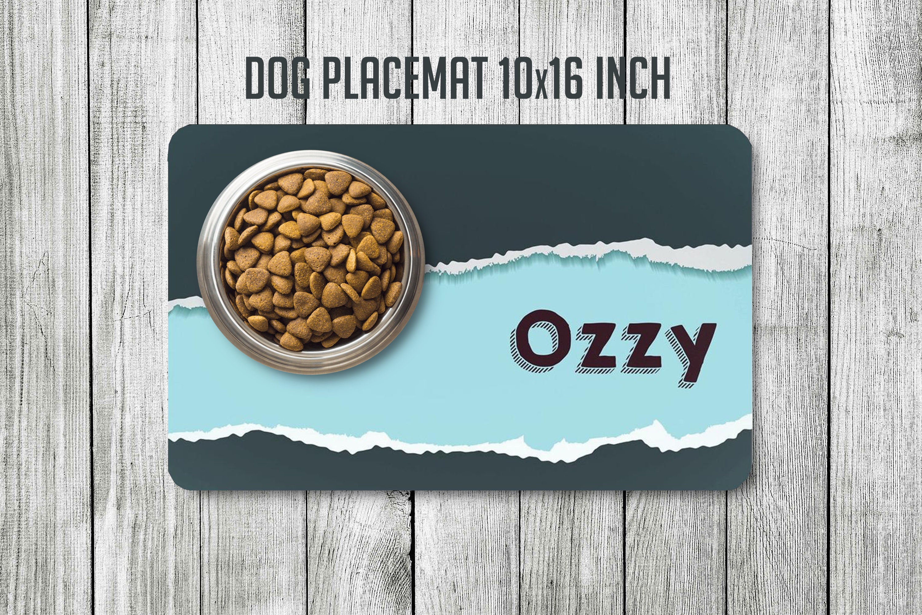 Personalized Pet Placemats Dog Cat Puppy Kitten Food Mat Pet Etsy UK
